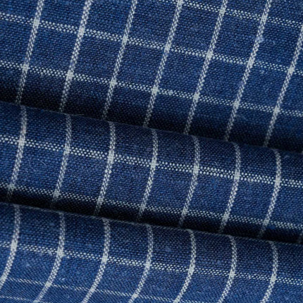 HEMP TENCEL LIGHTWEIGHT CHECK STANDARD STYLE