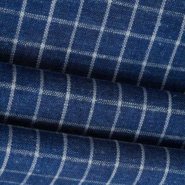 HEMP TENCEL LIGHTWEIGHT CHECK STANDARD STYLE