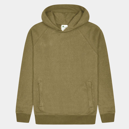 HEMP  HOODIE DARK GREEN