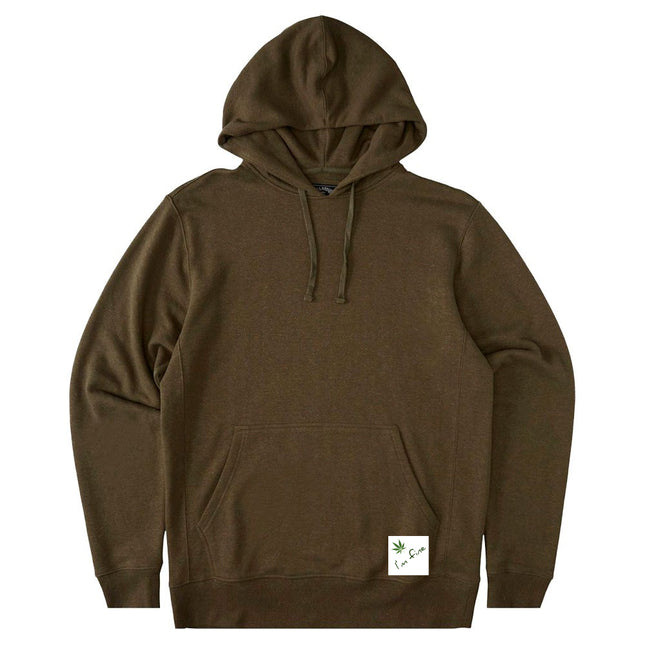 HEMP  HOODIE DARK BROWN