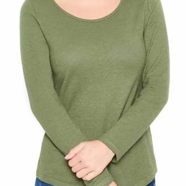 LONG SLEEVE T SHIRT GREEN