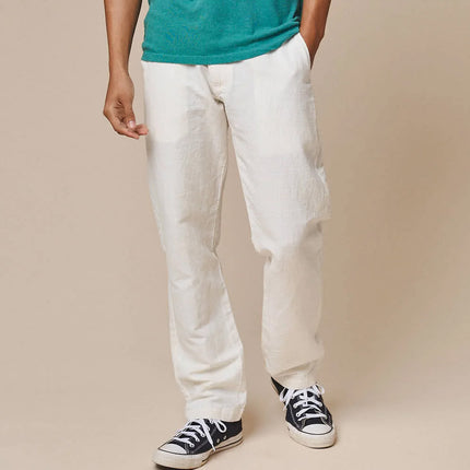 HEMP  PANTS WHITE